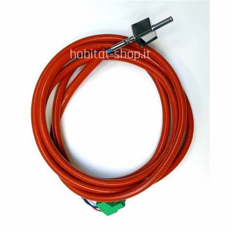 SONDA FUMI PER STUFA / CAMINETTO A PELLET L.150